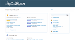 Desktop Screenshot of help.digitalpigeon.com